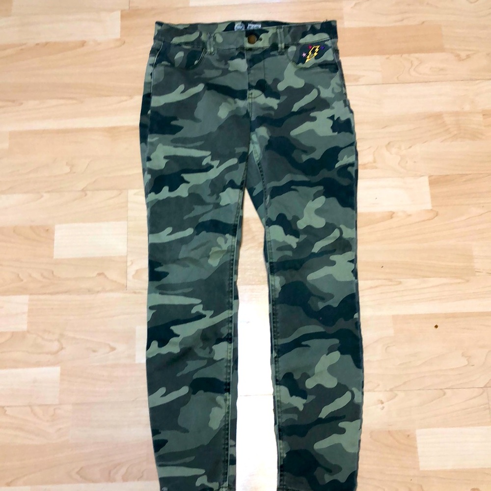 Wonder nation girls camo jeggings